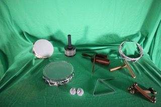 Lot de petites percussions Petite